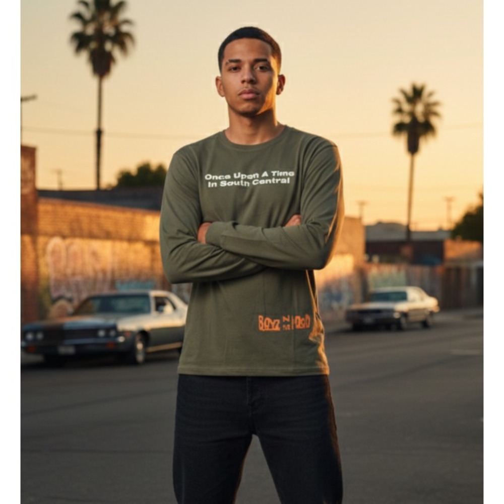 Bioworld Pullover Shirt Men's Medium Boyz‎ N The Hood Long Sleeve
